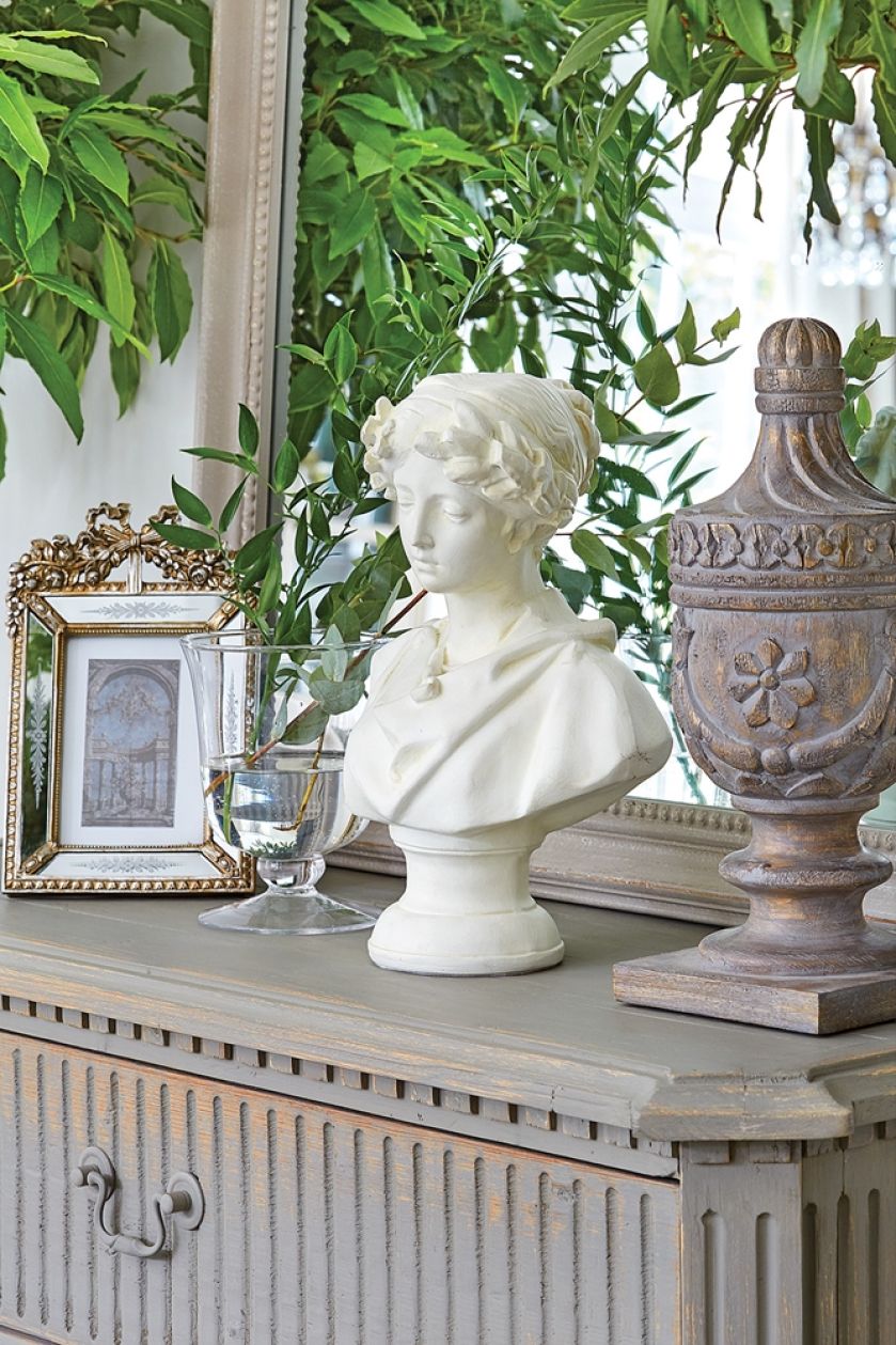 dekoracje do salonu w stylu francuskim