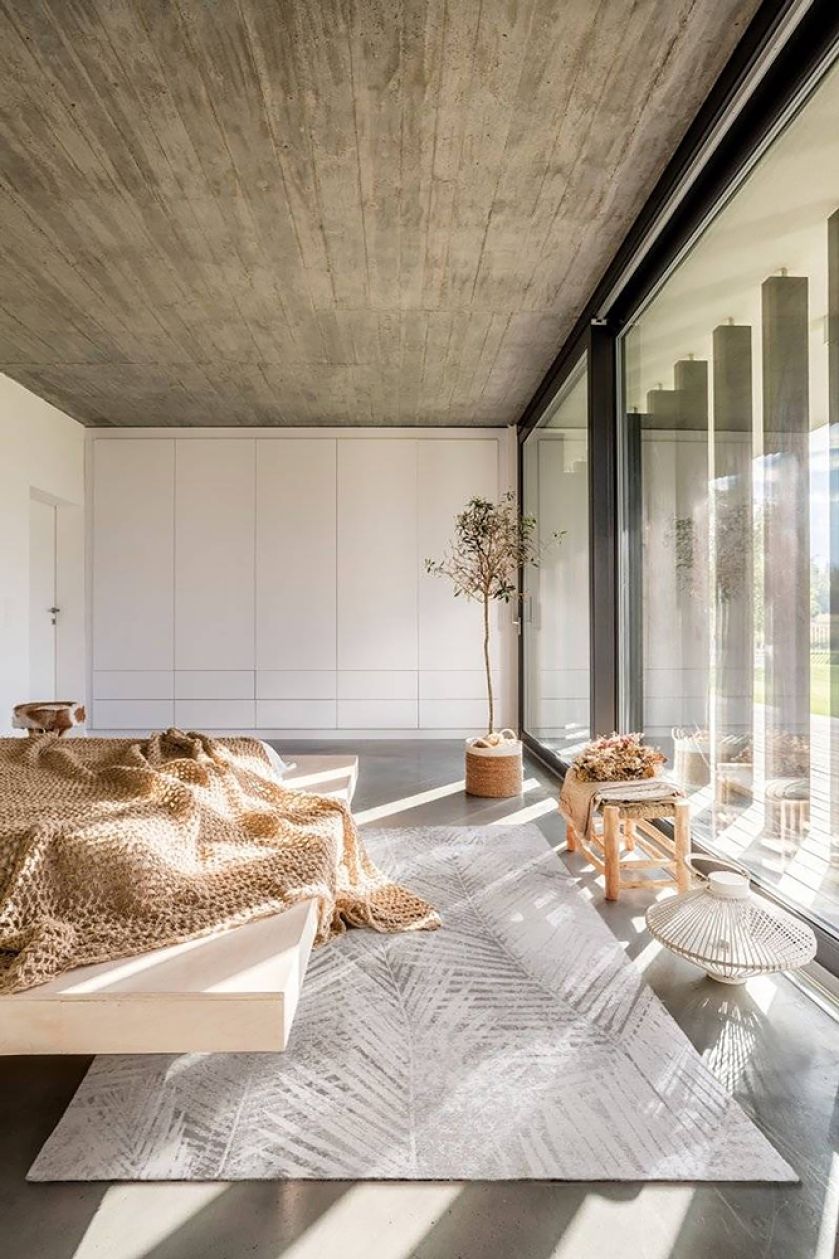 dywan pod łóżko do sypialni