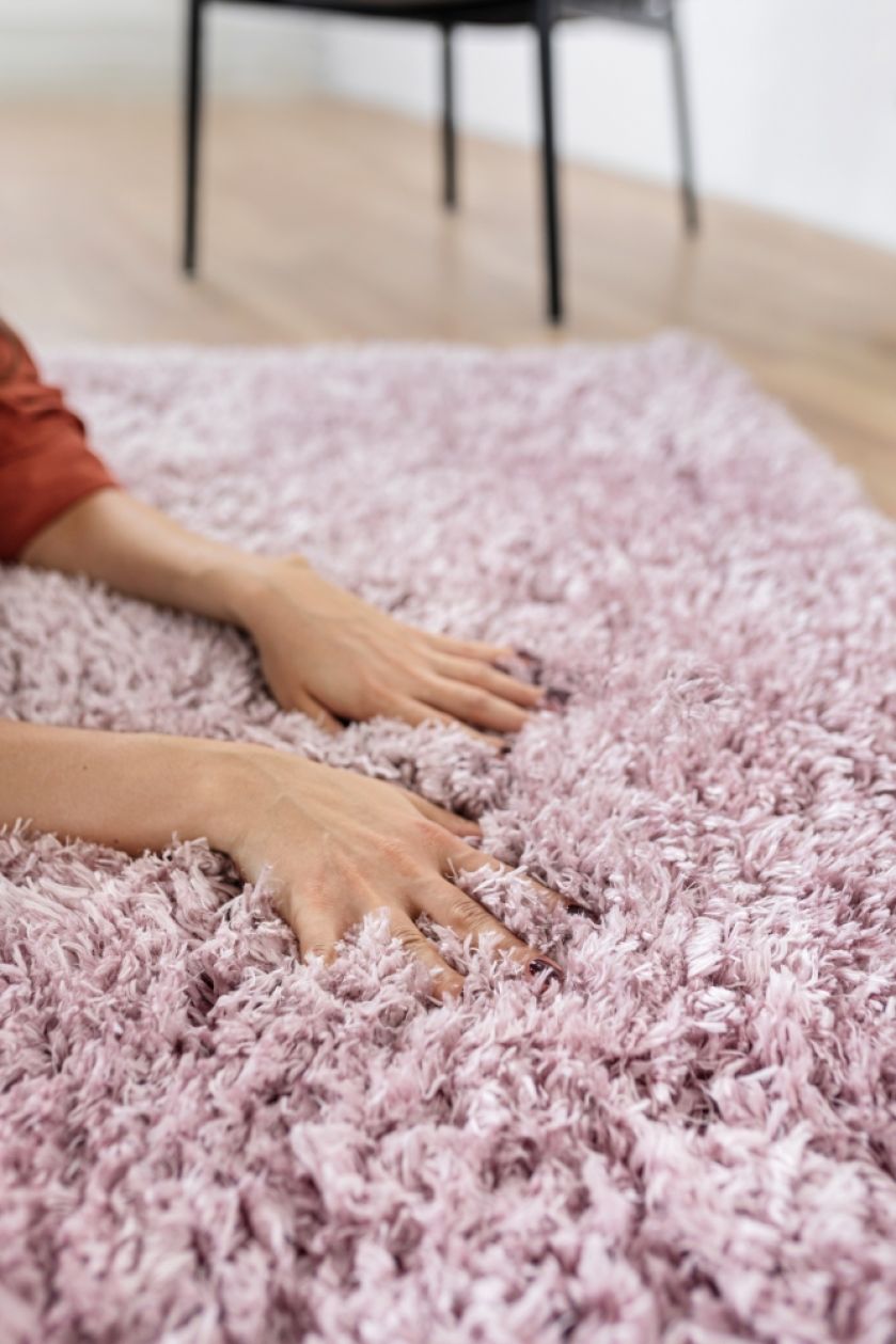 puchate dywany do sypialni