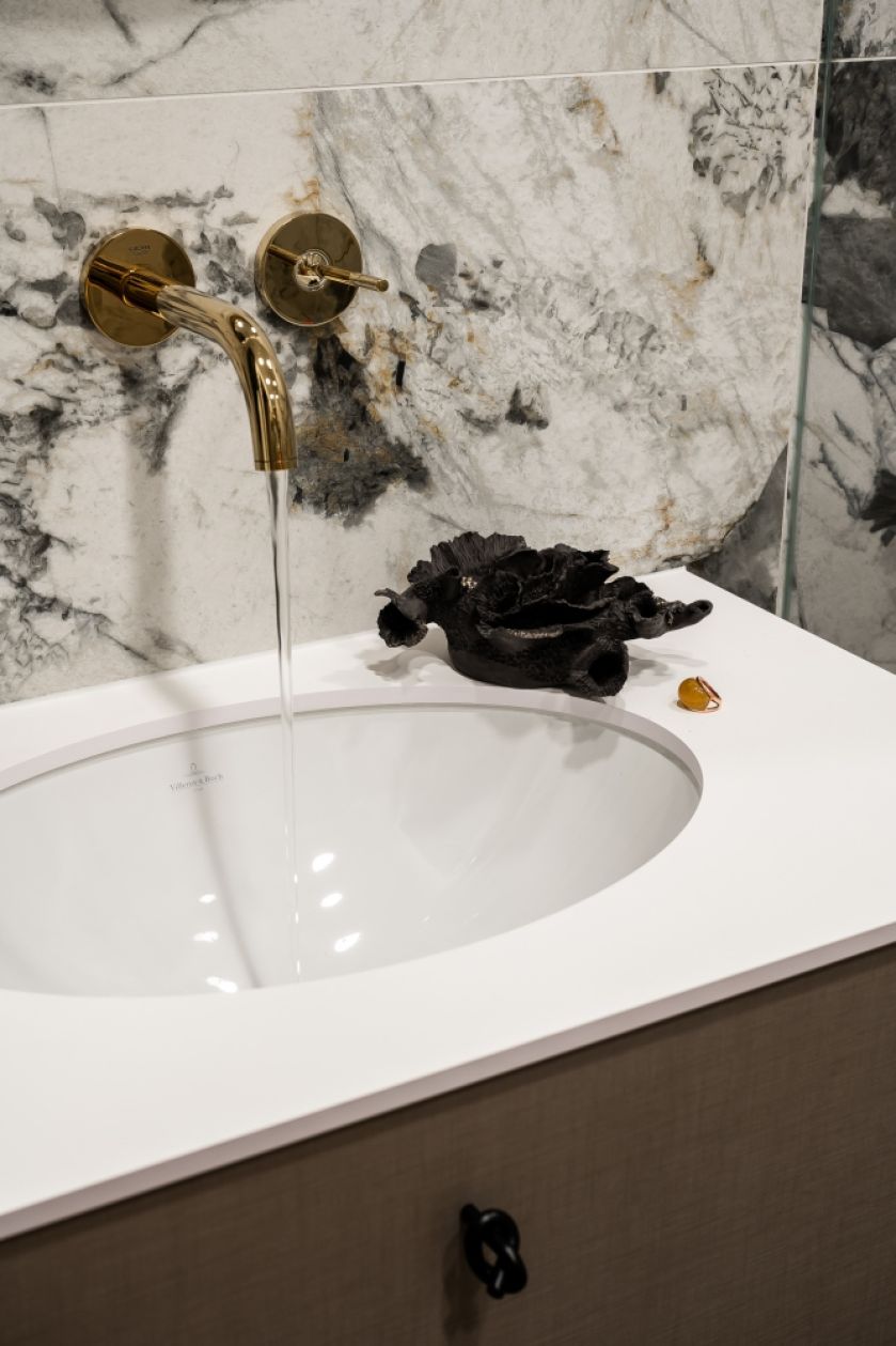 luksusowa łazienka modern classic inspiracje