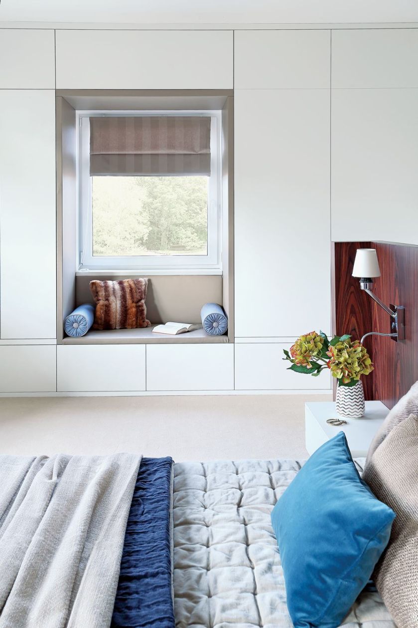 Biała sypialnia - meble, dodatki, aranżacje