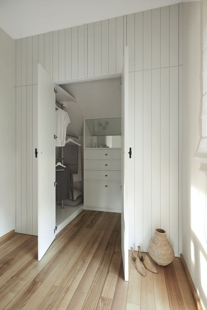 garderoba w stylu skandynawskim zdjęcia