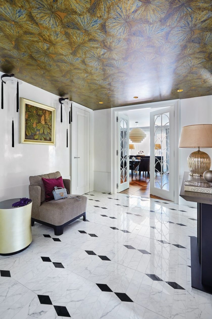 hol w stylu art deco