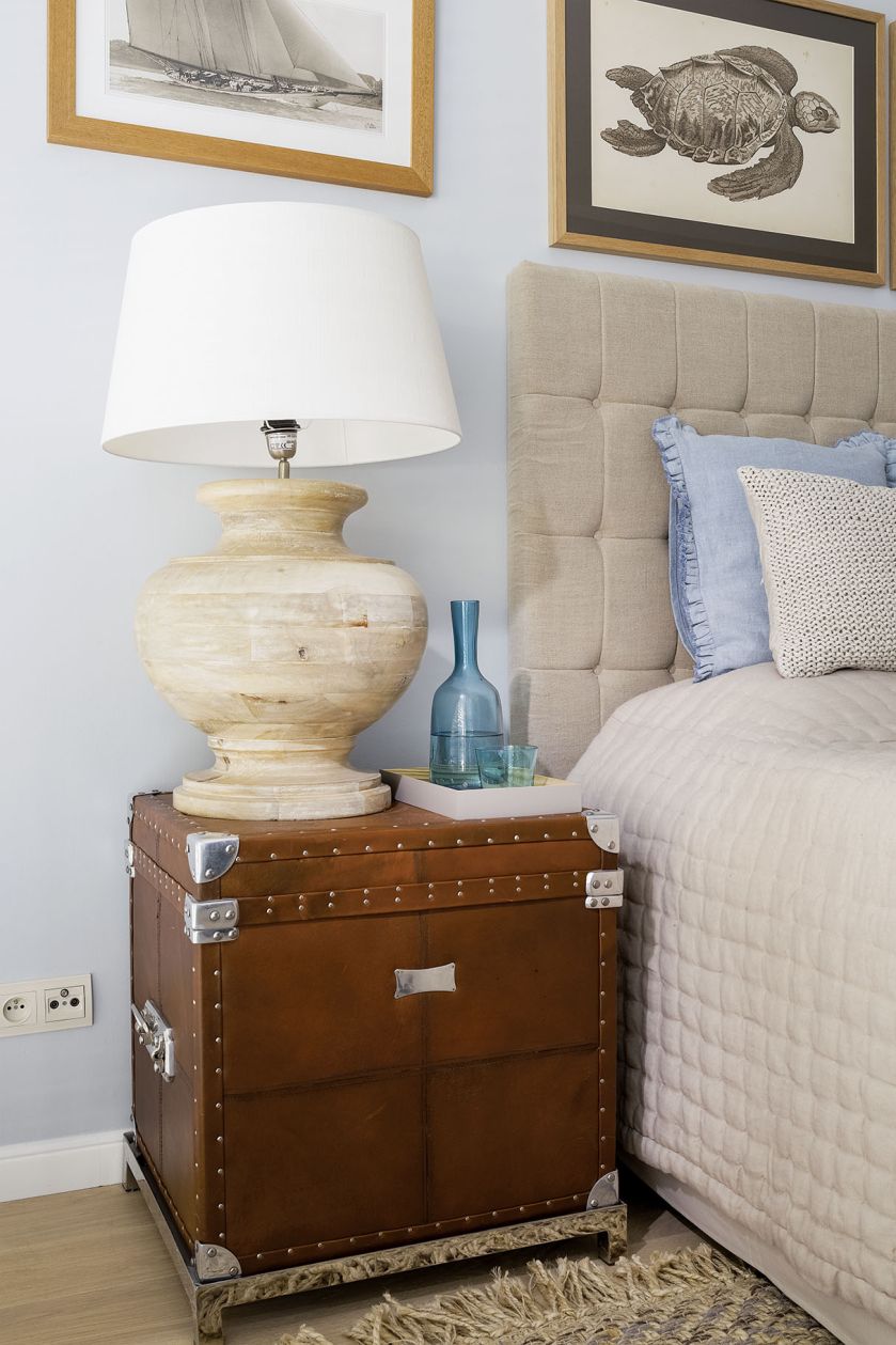 jak urządzić  sypialnię w stylu nadmorskim