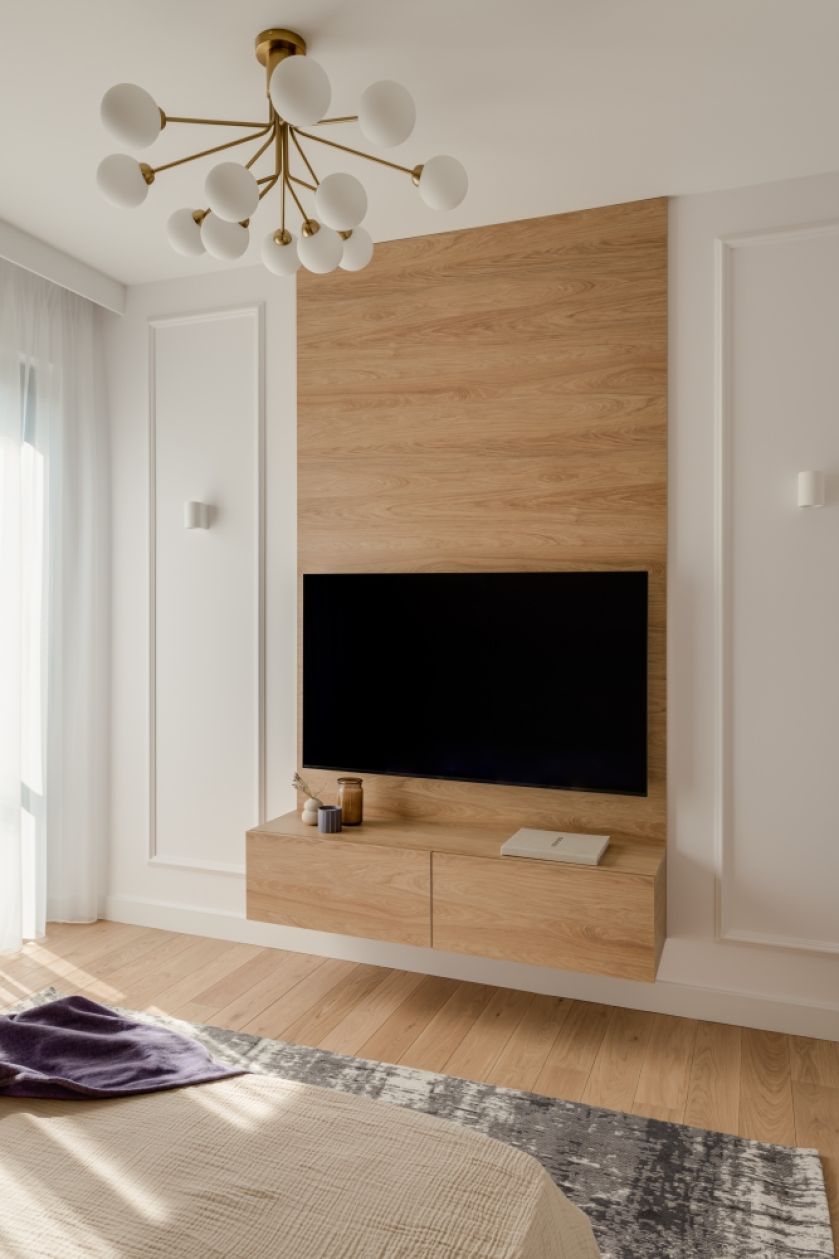 telewizor w sypialni