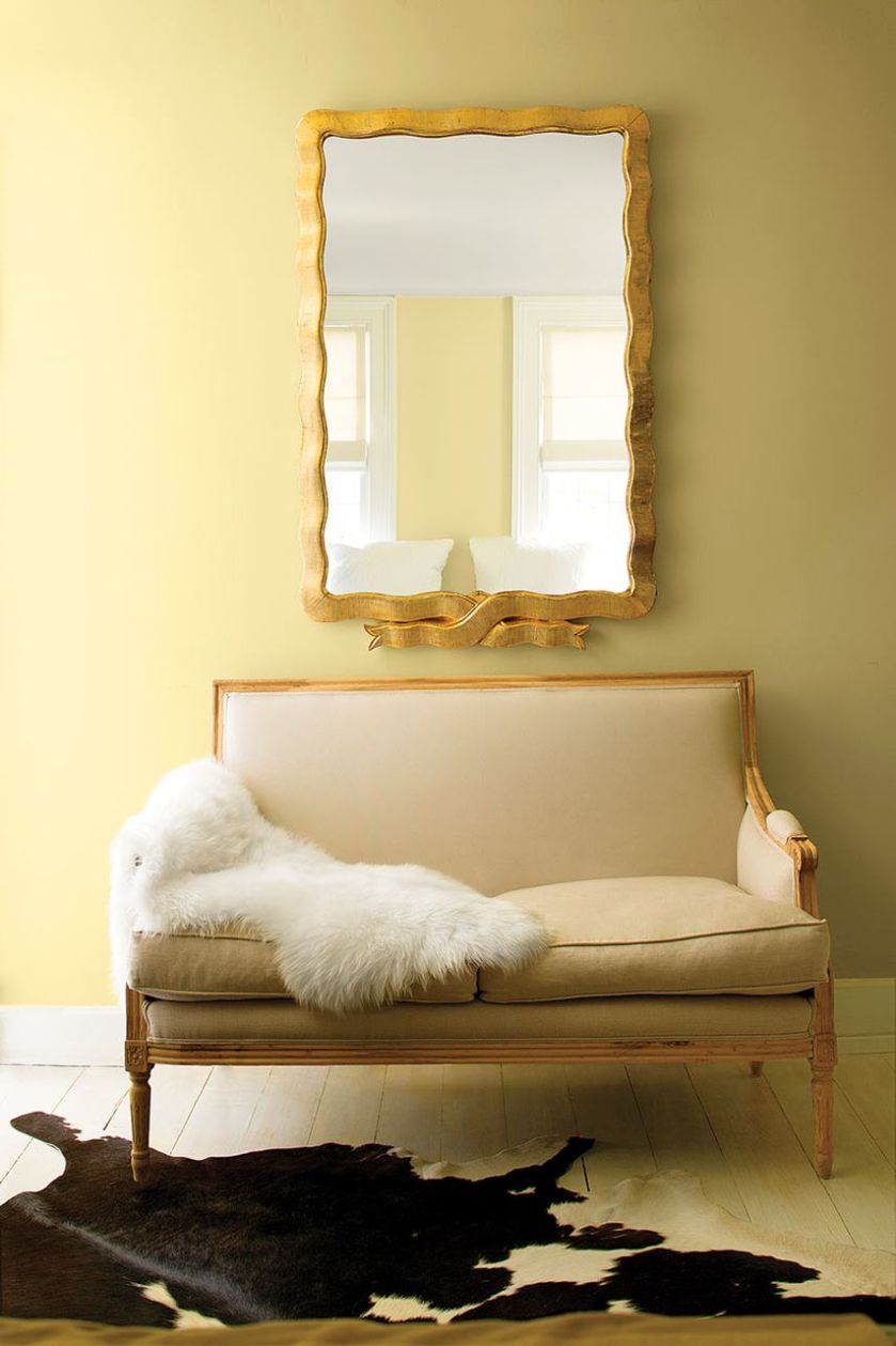 NATURA, Interior Waterborne Paint Eggshell 513, kolor Bacon Hill Damask HC-2, BENJAMIN MOORE