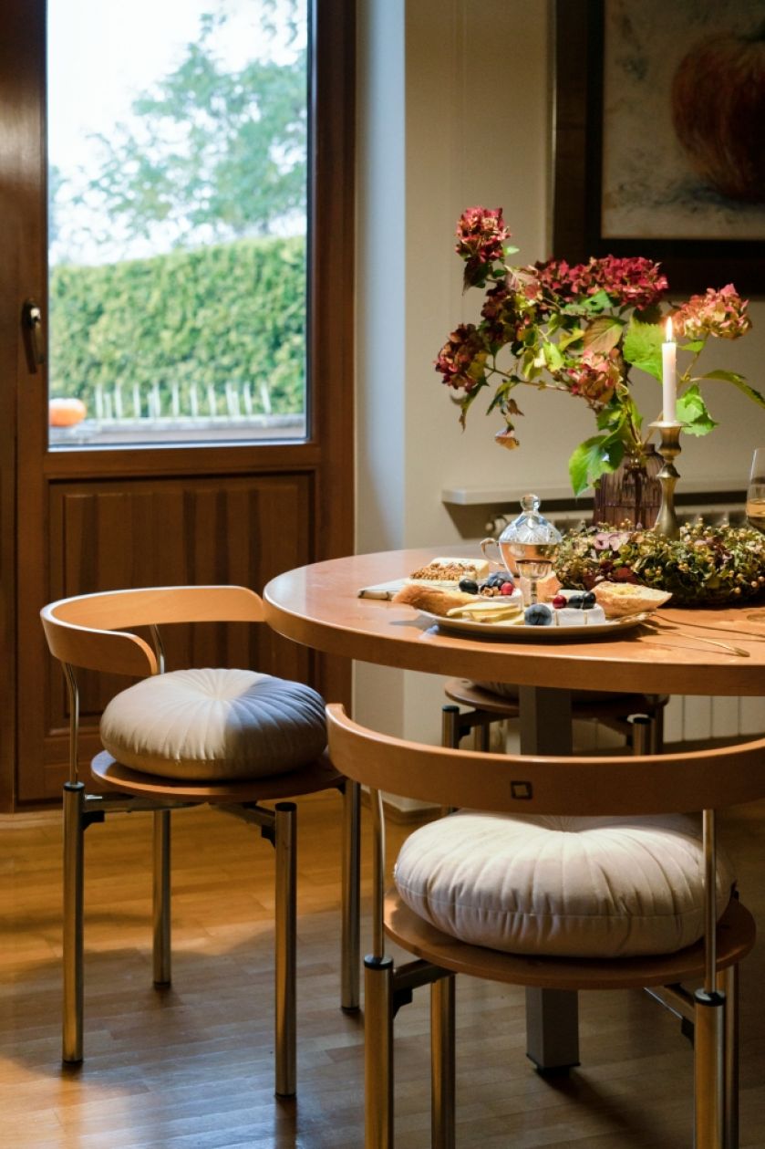 aranżacja kuchni w ciepłych kolorach