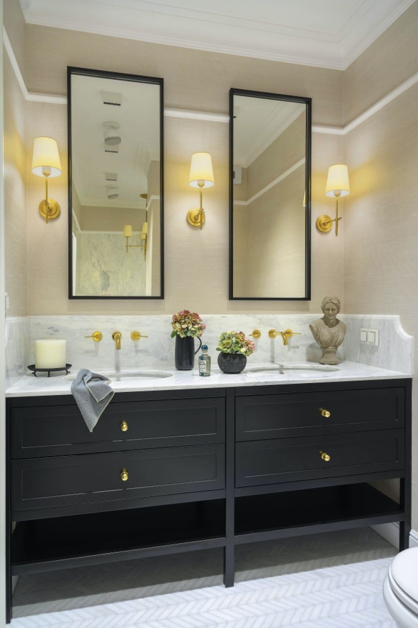 kolonialne inspiracje w aranżacji nowoczesnej łazienki