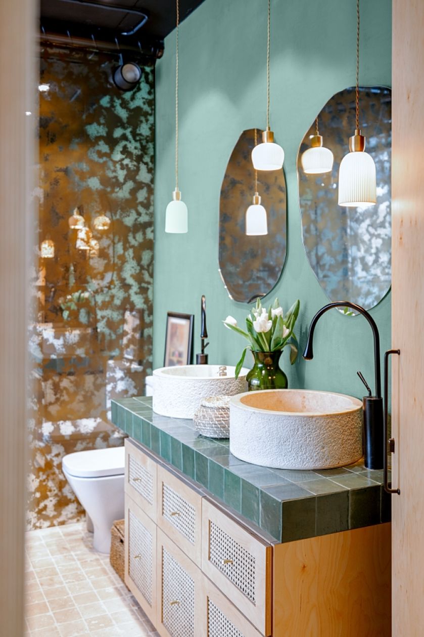 Modne kolory ścian 2026 aranżacja łazienki