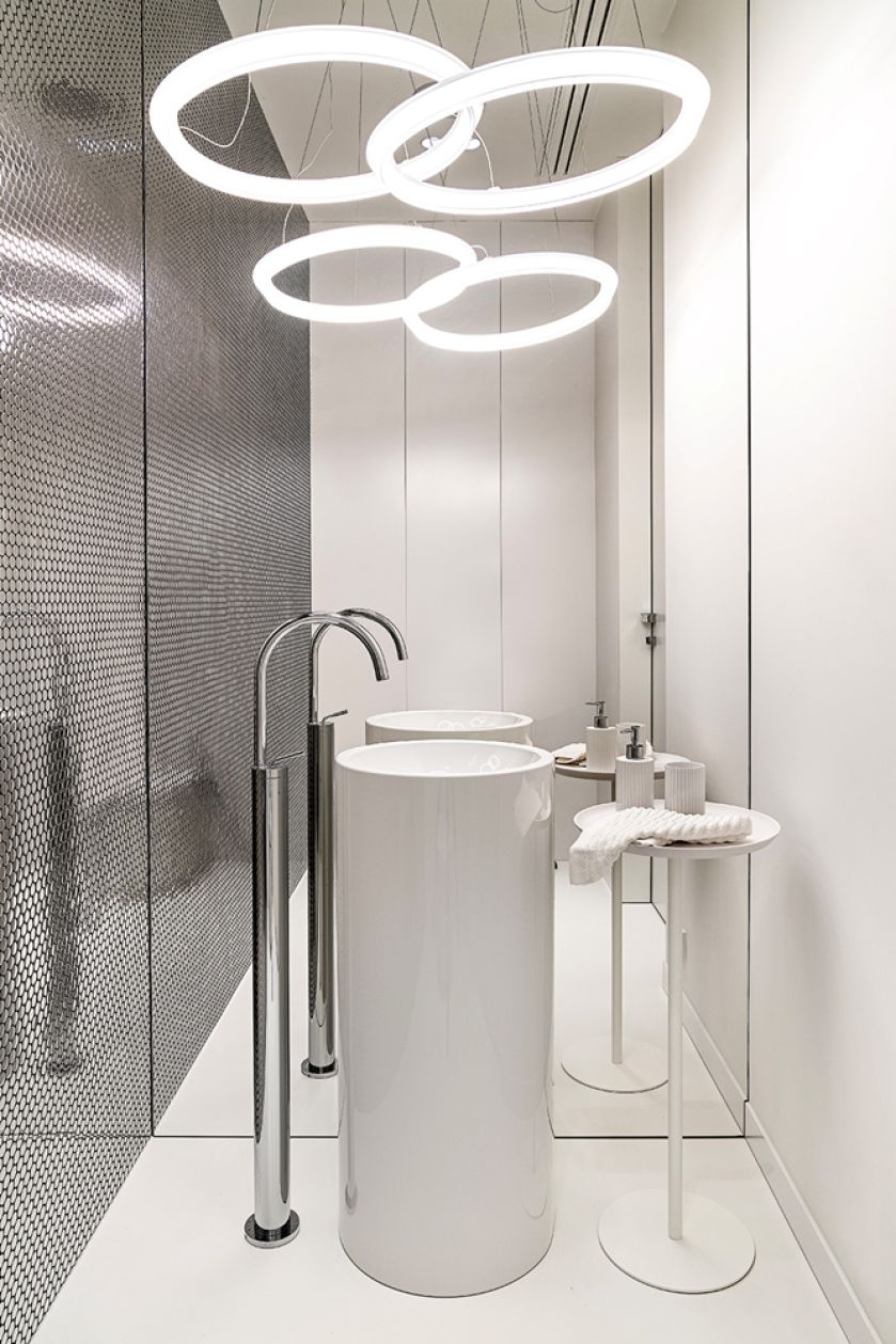 styl nowoczesny biała łazienka