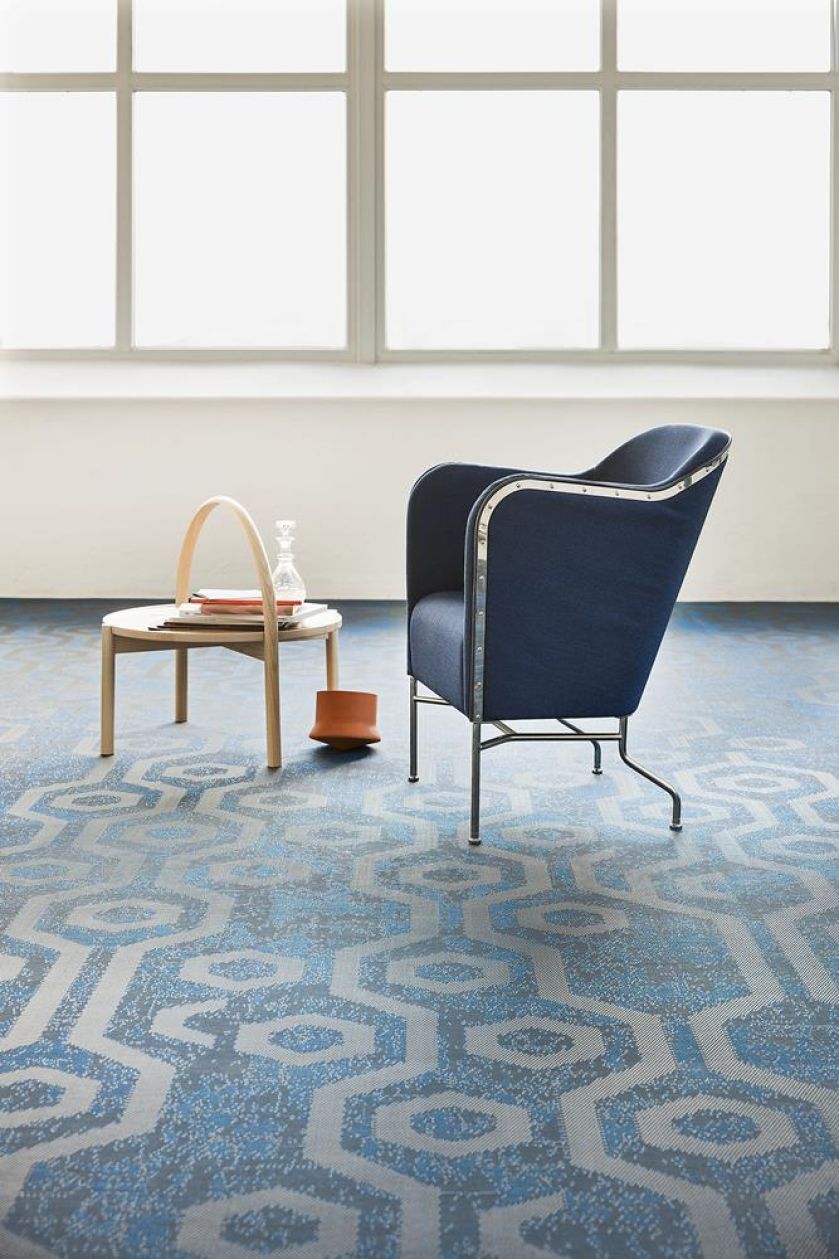 STRUO, utkana jak żakardowe tkaniny, zrobiona z winylu, BOLON