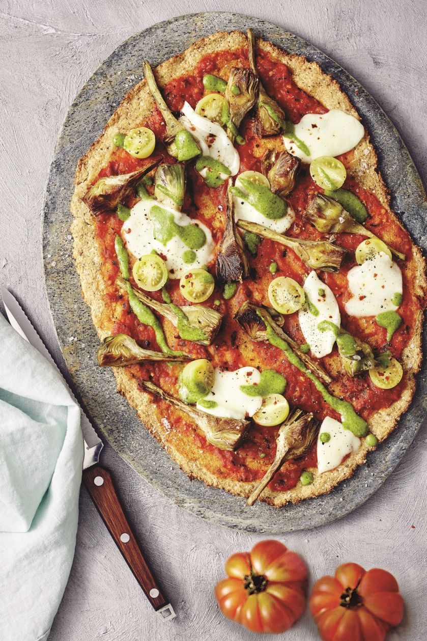 Pizza na spodzie z kalafiora przepis