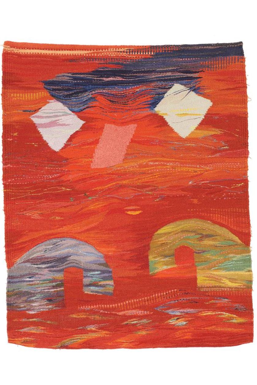 Polonia by Night , tkanina, 135 x 110 cm, 1983 r.