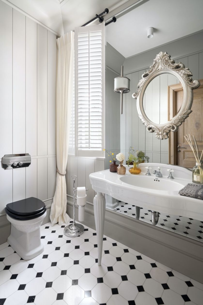 aranżacja łazienki w polskim dworze