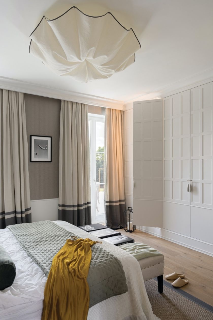 polski dwór aranżacja sypialni