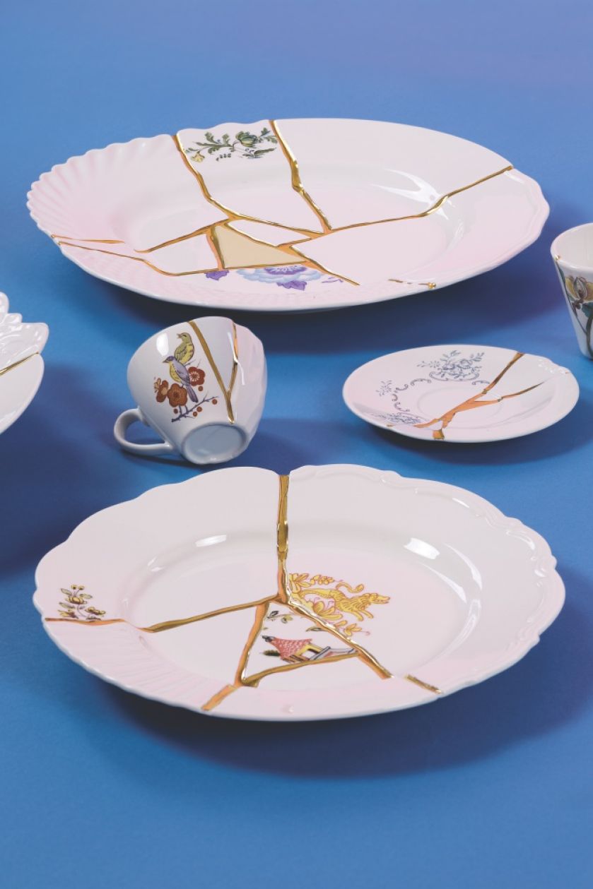 Prezent do domu: porcelana KINTSUGI, Seletti, czerwonamaszyna.pl