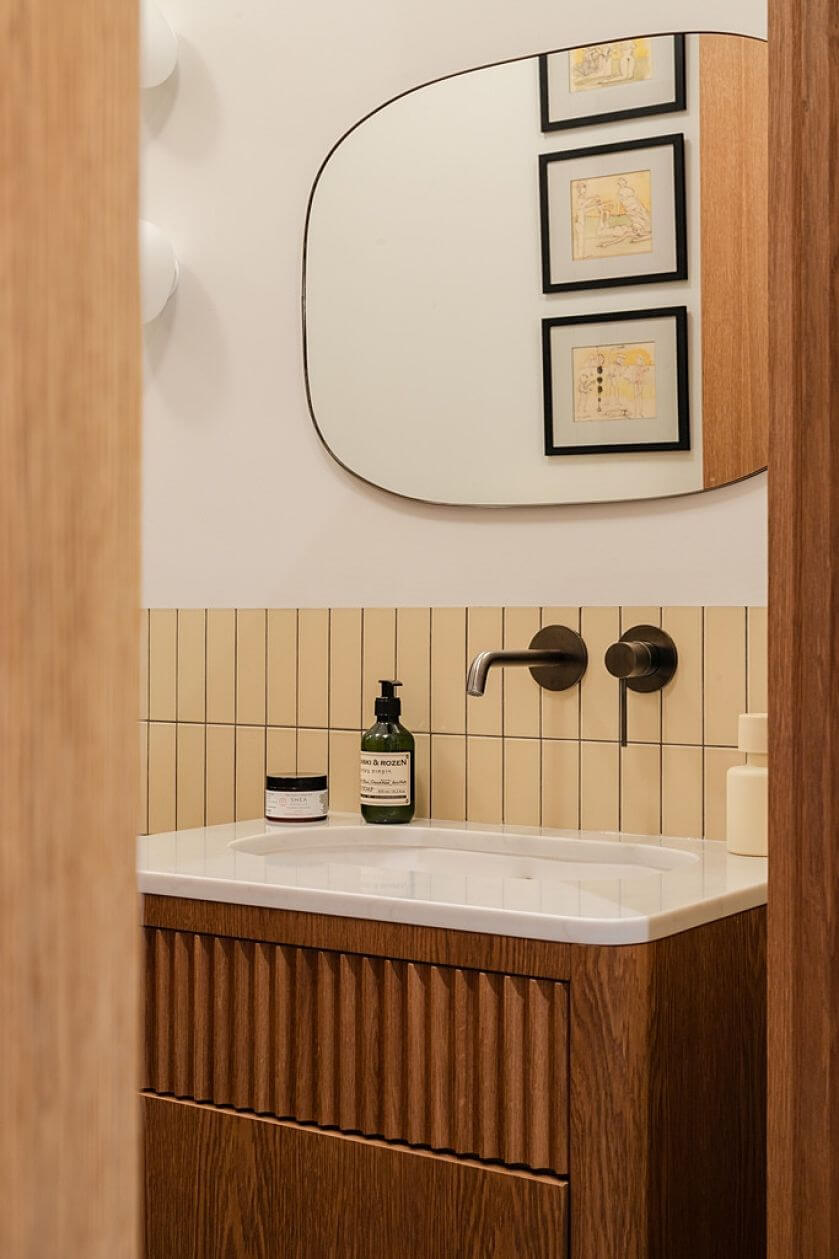 łazienka w mieszkaniu w kamienicy