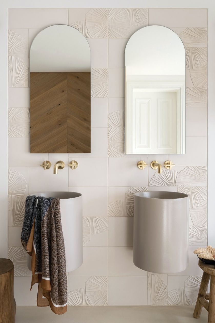 łazienka w stylu modern farmhouse