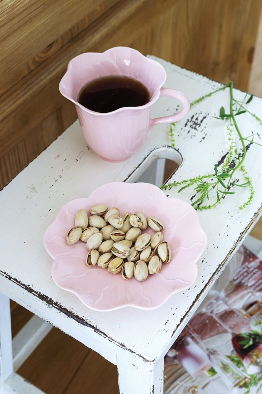 różowe dodatki do domu