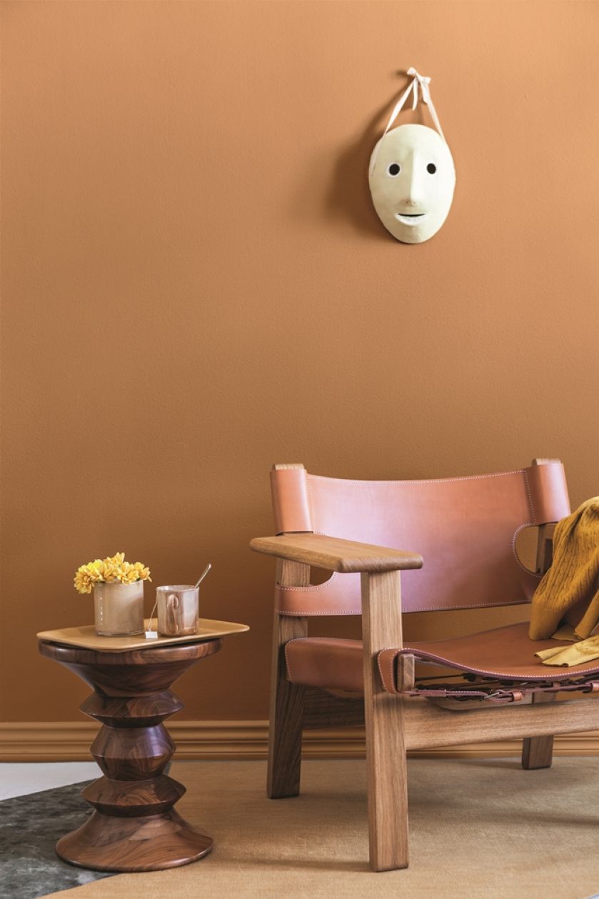 Kolor ścian w pokoju: L396 Beeswax z palety Tikkurila Optiva Ceramic Super Matt