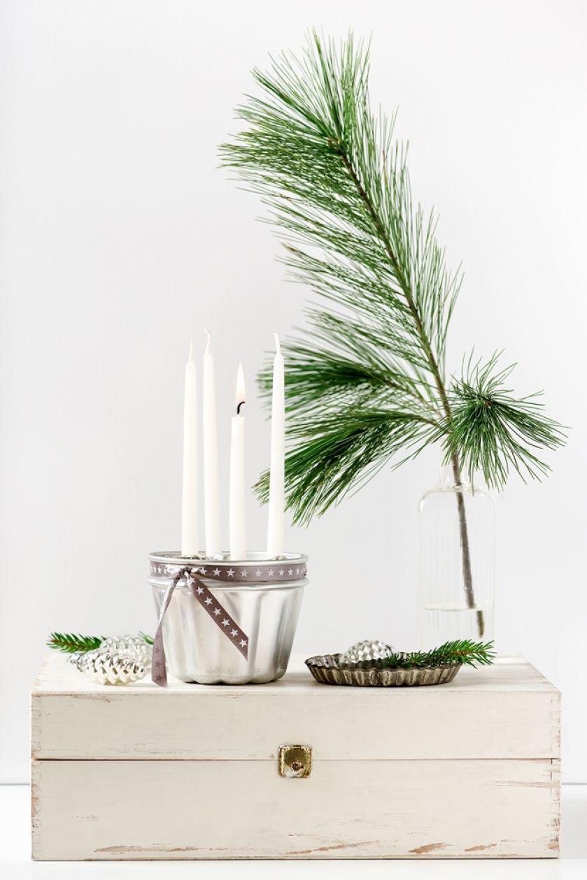 bożonarodzeniowy stroik zrób to sam