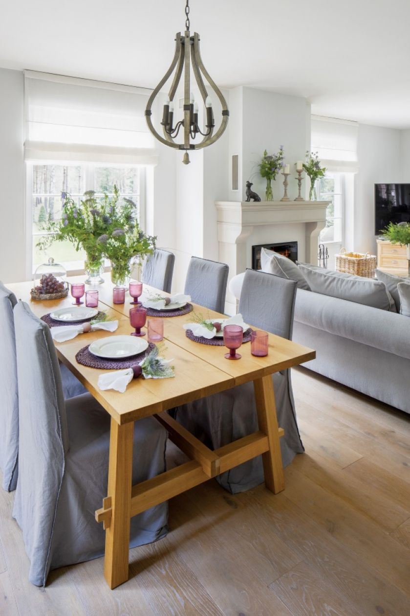 jadalnia w stylu prowansalskim