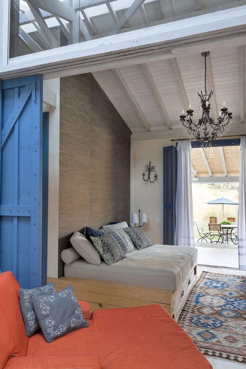 wakacyjny klimat w sypialni