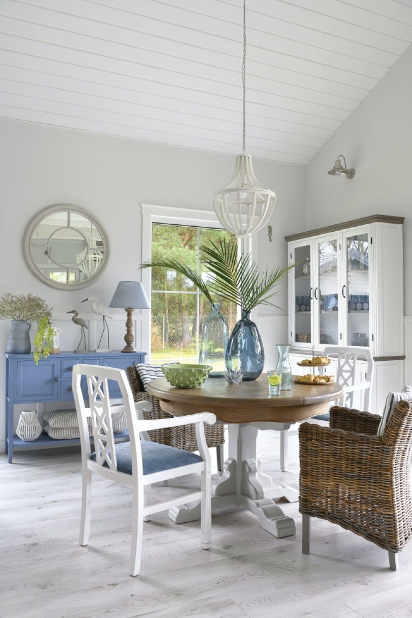 styl hamptons jadalnia