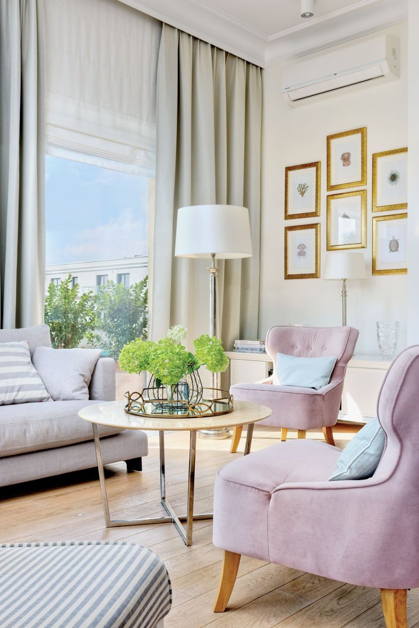 styl marynistyczny w salonie