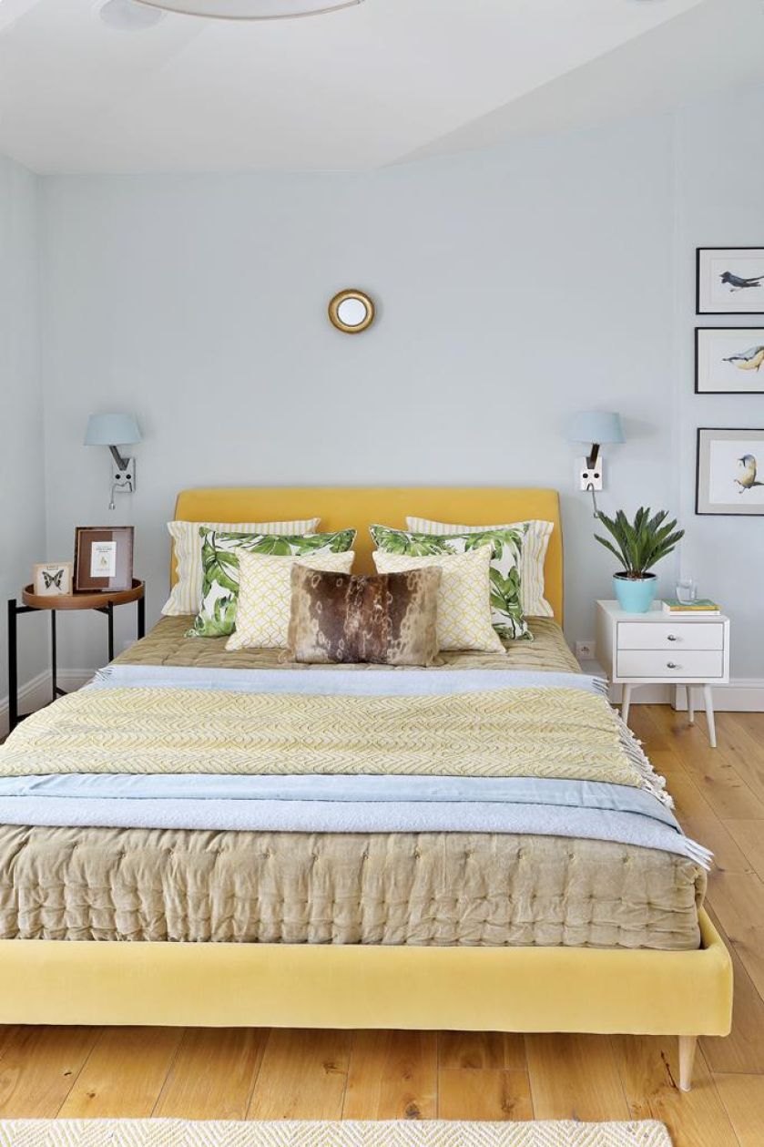 Fot. Aneta Tryczyńska. Szara sypialnia - inspiracje, dodatki, aranżacje