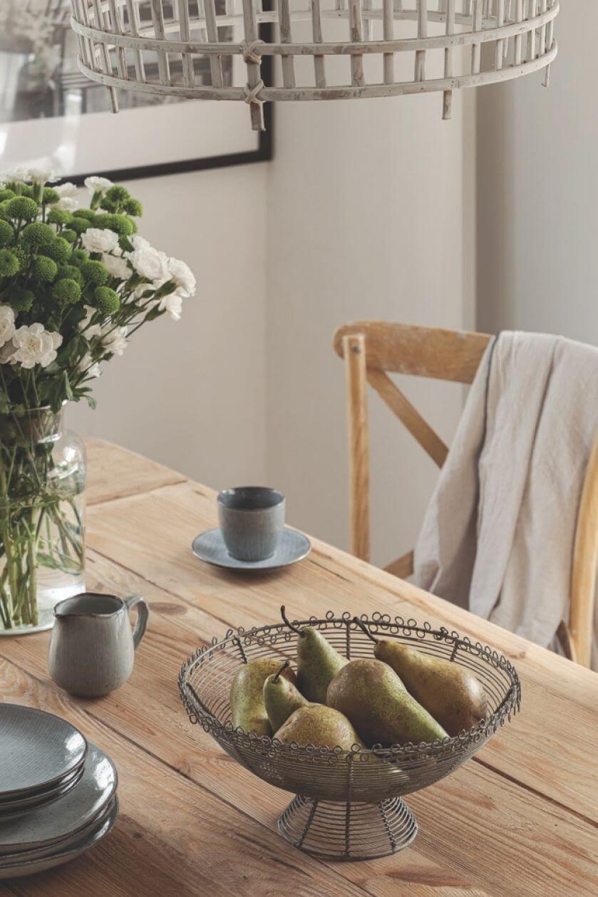 jadalnia w domu architektki wnętrz Mai Różańskiej