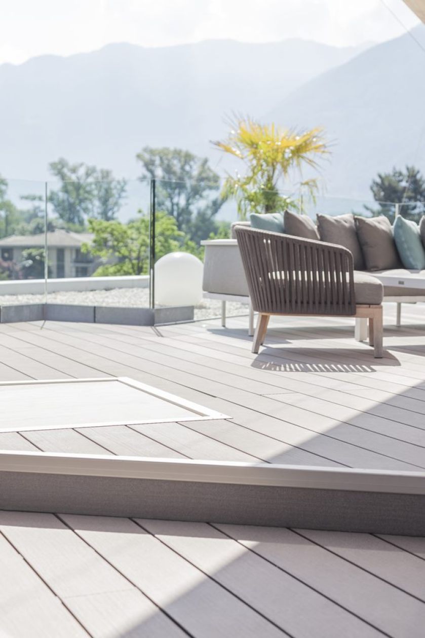 Nowoczesny i bezpieczny taras z desek kompozytowych