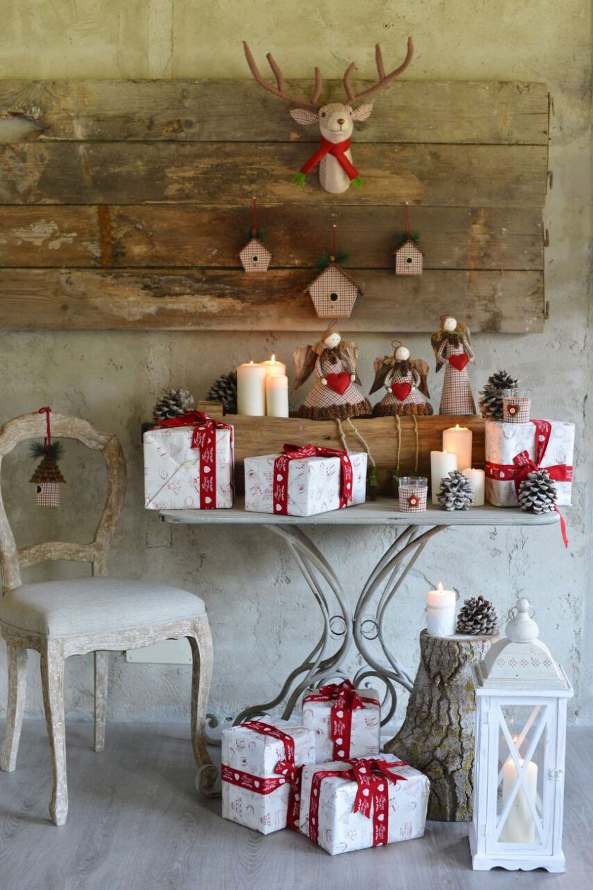 Święta w stylu shabby chic