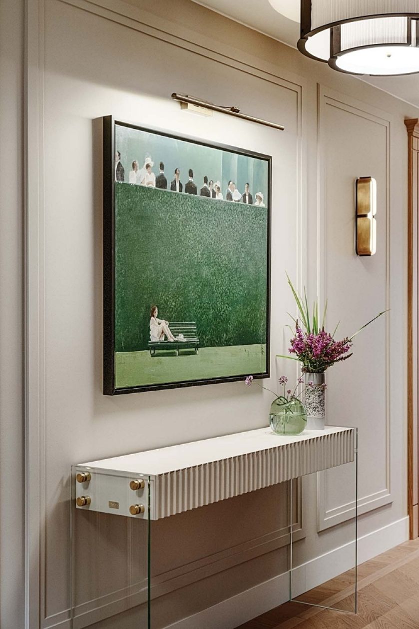 przedpokój w stylu art deco