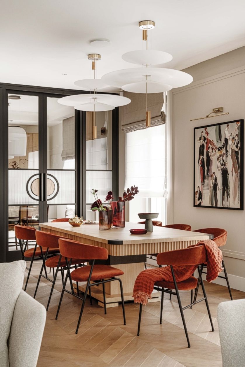 jadalnia w stylu art deco