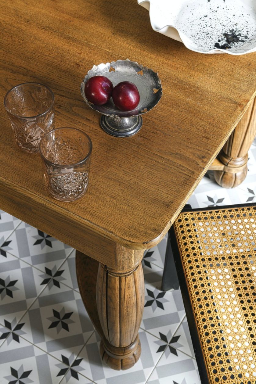 wystrój jadalni w stylu loft