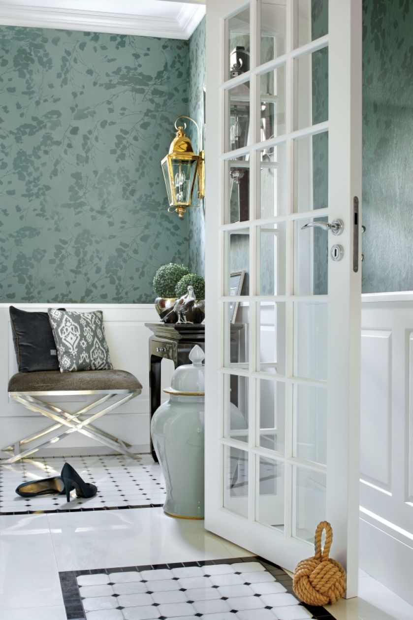 boazeria angielska w przedpokoju