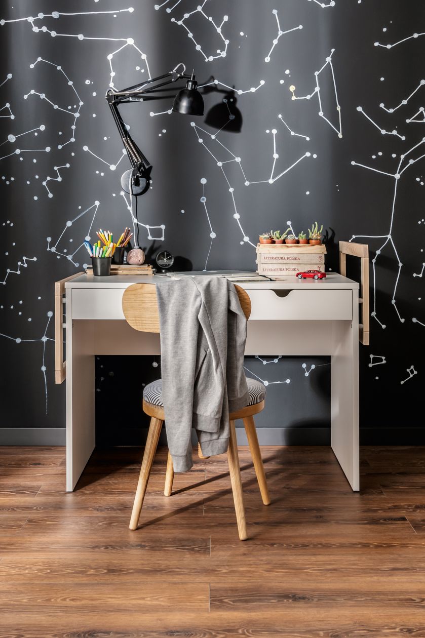 tapeta do pokoju ucznia