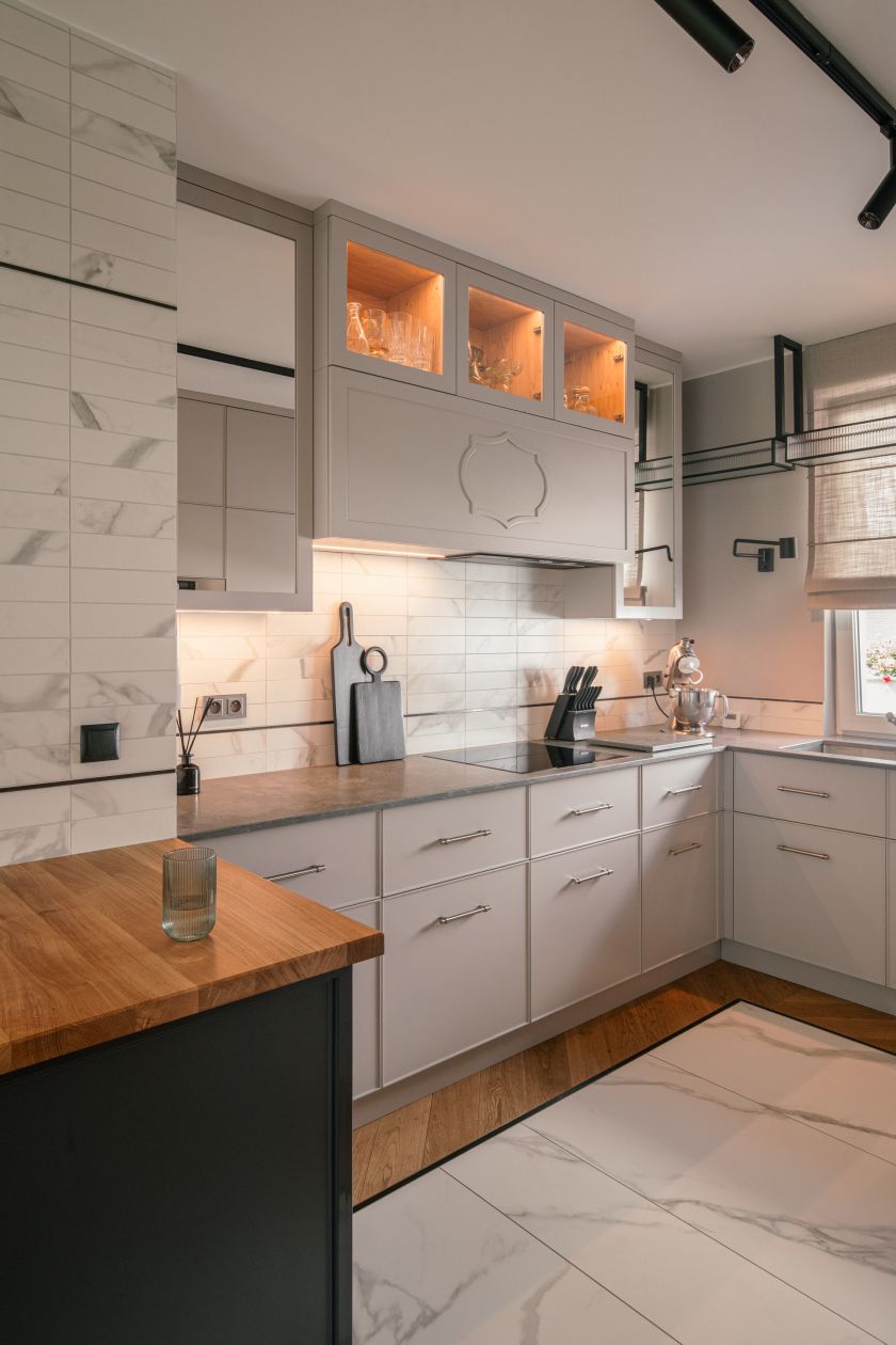 nowoczesny dom aranżacja kuchni