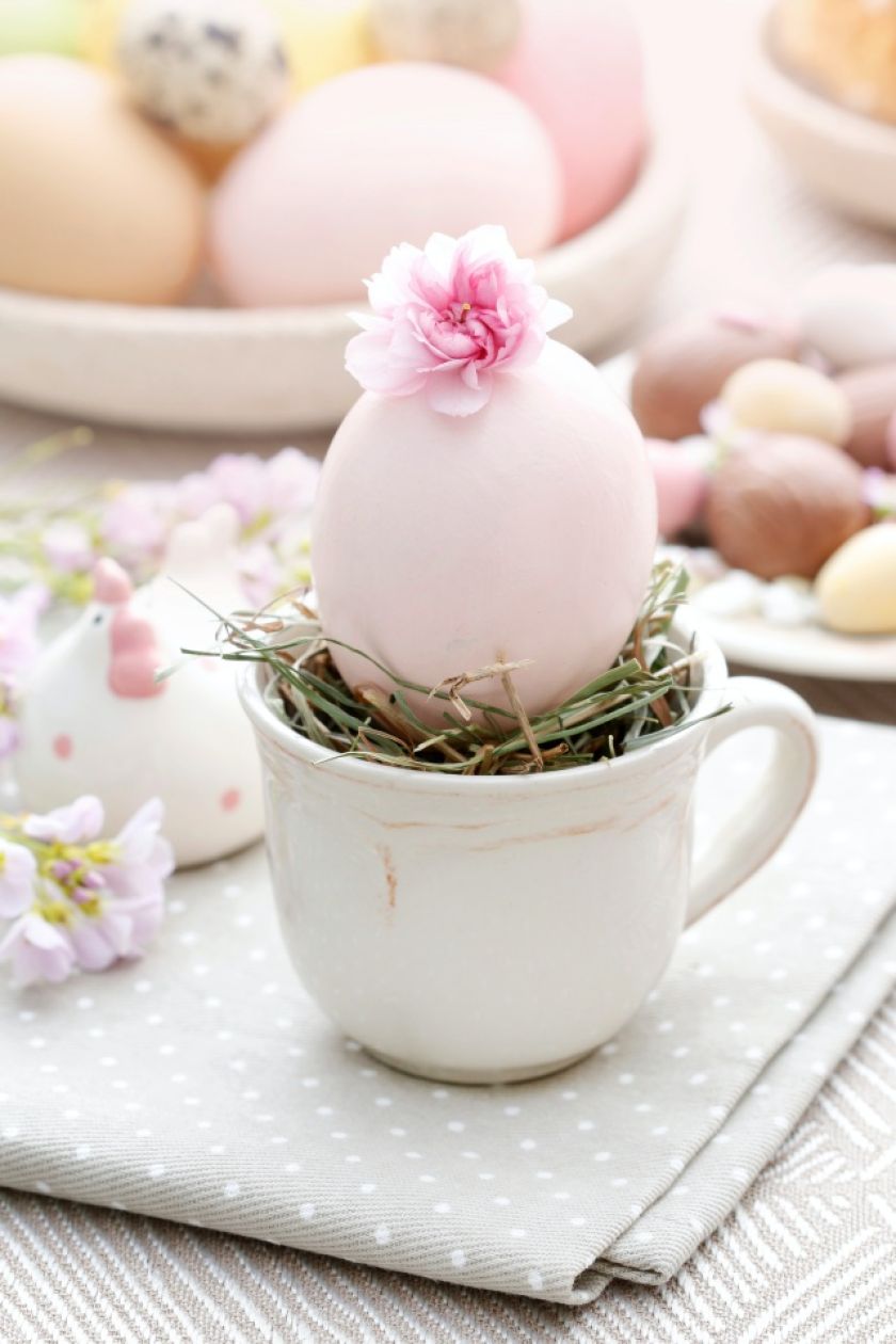 nakrycie na stół wielkanocny