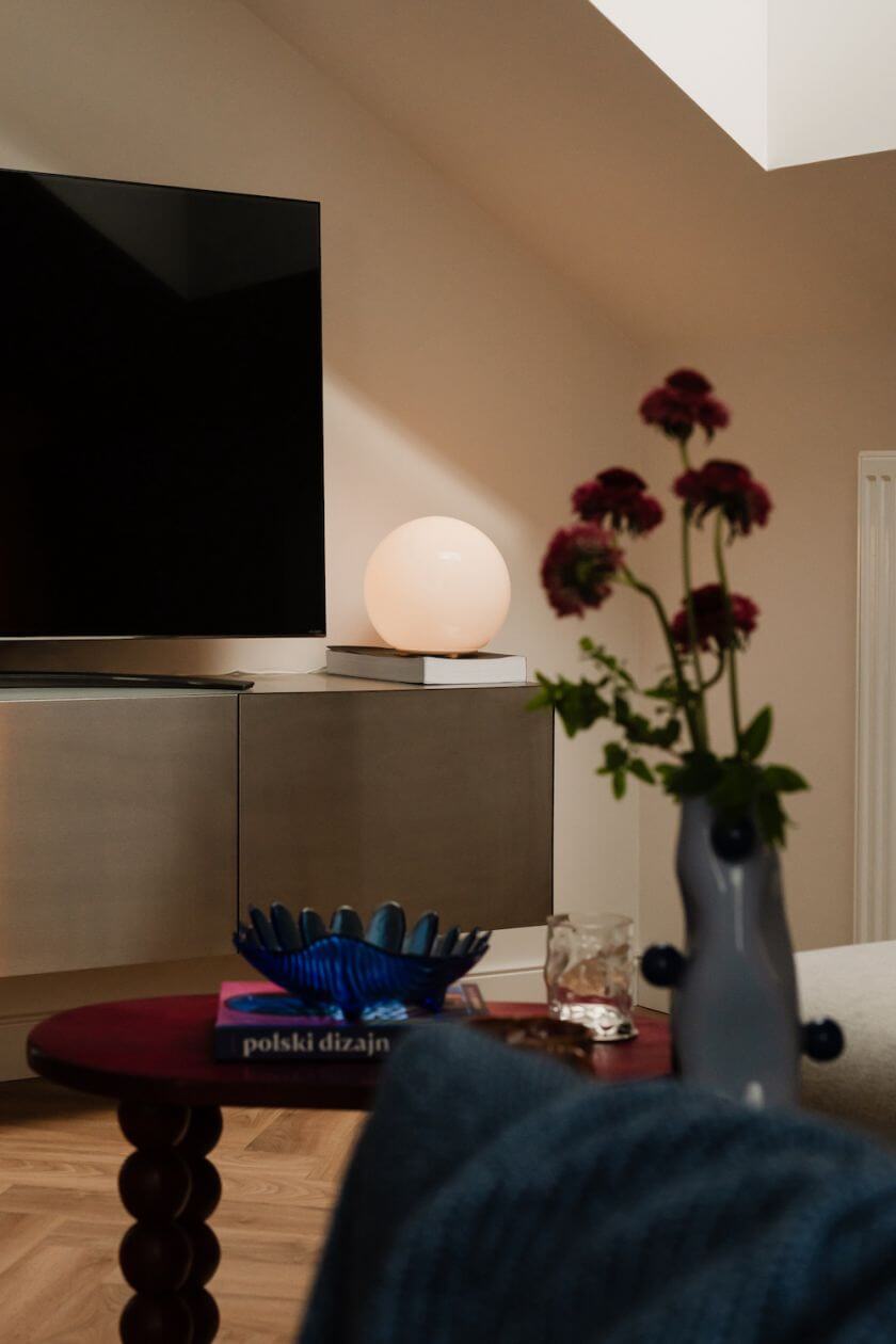 46-metrowa kawalerka na poddaszu