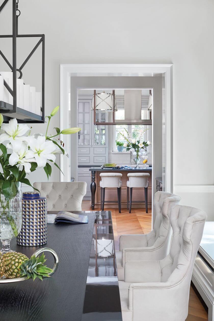 jadalnia w klasycznym stylu