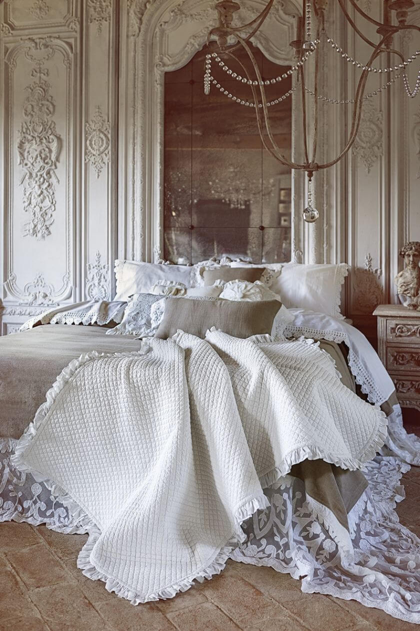 piękna pościel do sypialni