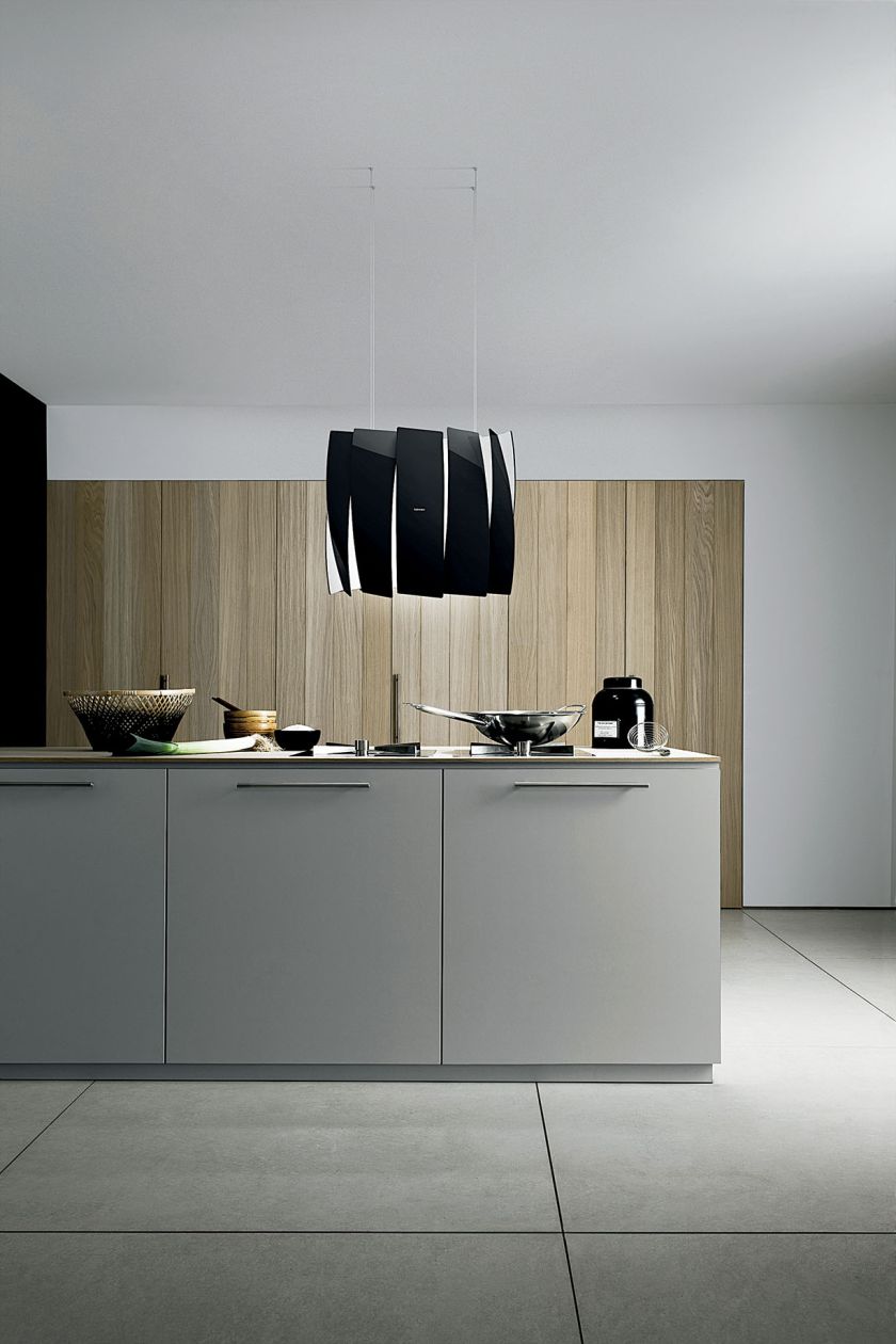 Ten okap przypomina lampę, jest podświetlany i cicho pracuje. SWING, FALMEC POLSKA, falmecpolska.pl