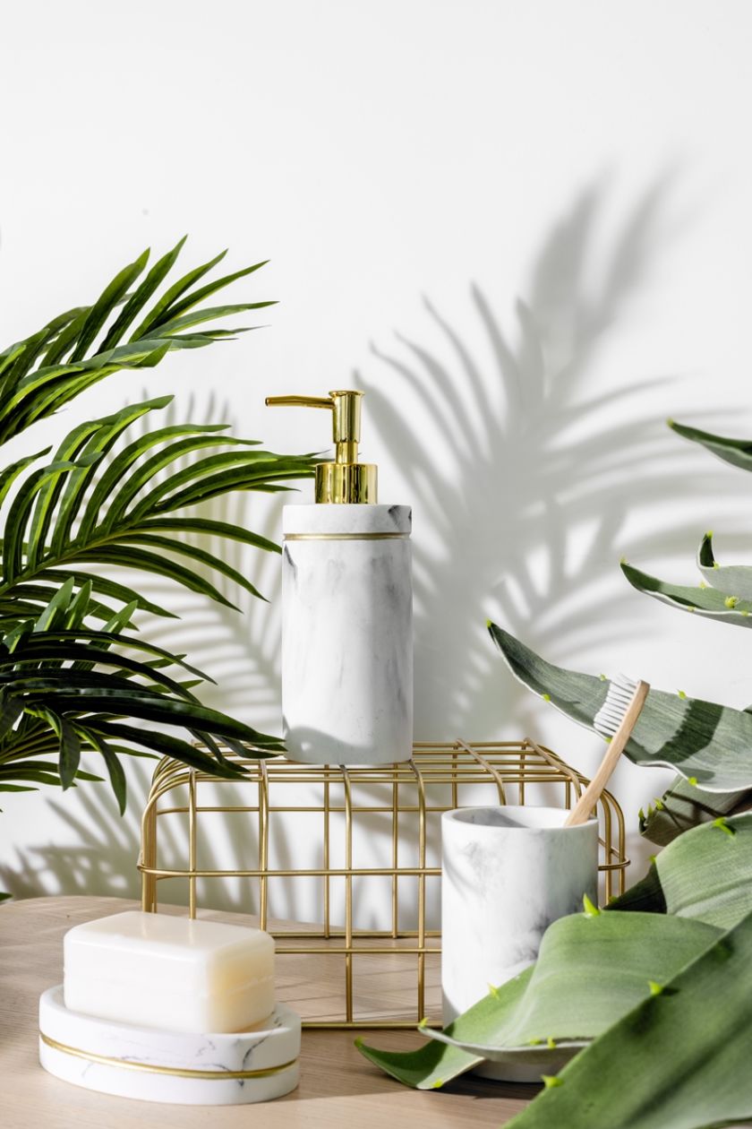 dekoracje i akcesoria łazienkowe