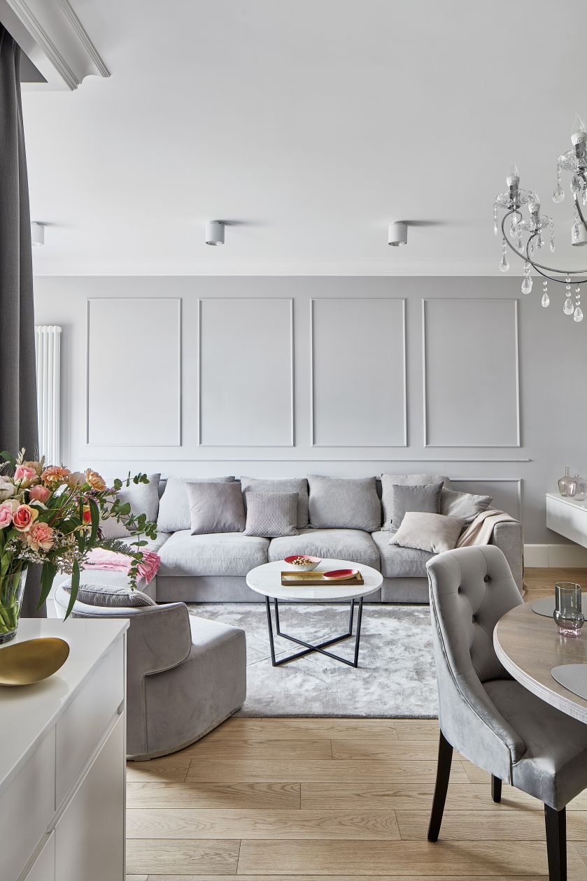 Jak połączyć klasyczne detale z innowacyjnymi rozwiązaniami? Najważniejszy jest wspólny mianownik – kolorystyka.