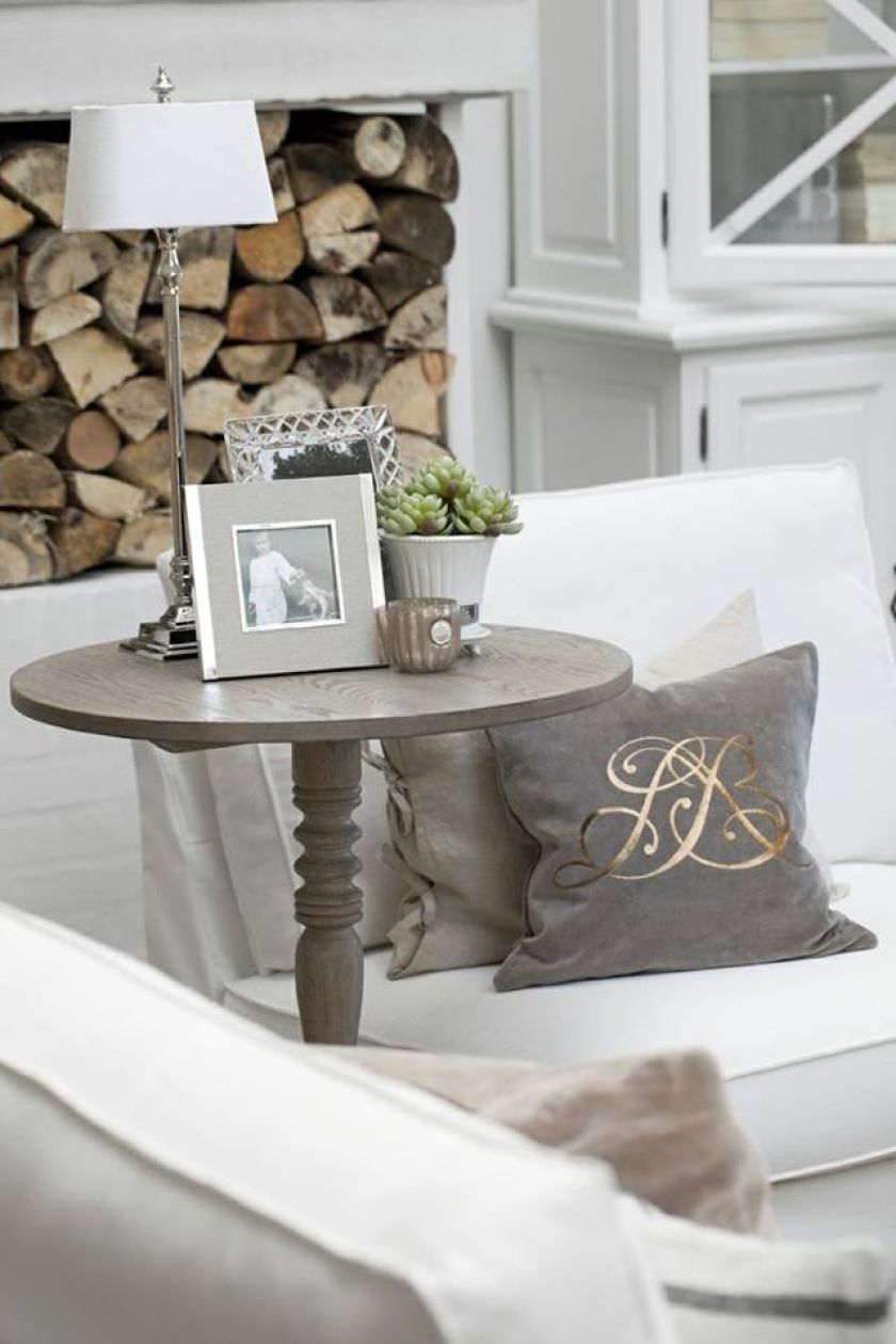 Aranżacja ze sklepu Decoratore. Nowy Jork, Prowansja, szarości i beże