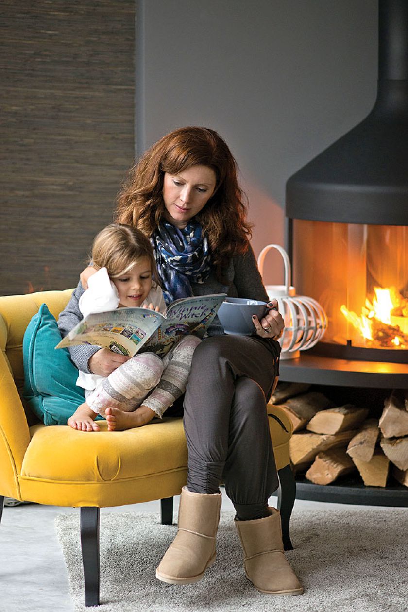 Caroline, z zawodu projektantka i dekoratorka, mogła rozwinąć skrzydła przy urządzaniu nowych wnętrz.