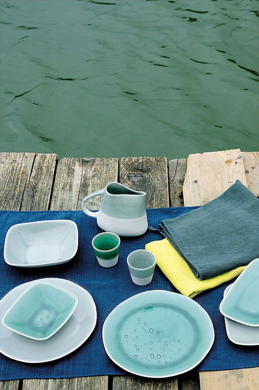 Ceramika JARS, kolekcja Maguelone Emeraude