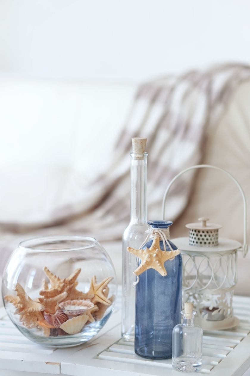 dekoracje do łazienki w stylu marynistycznym